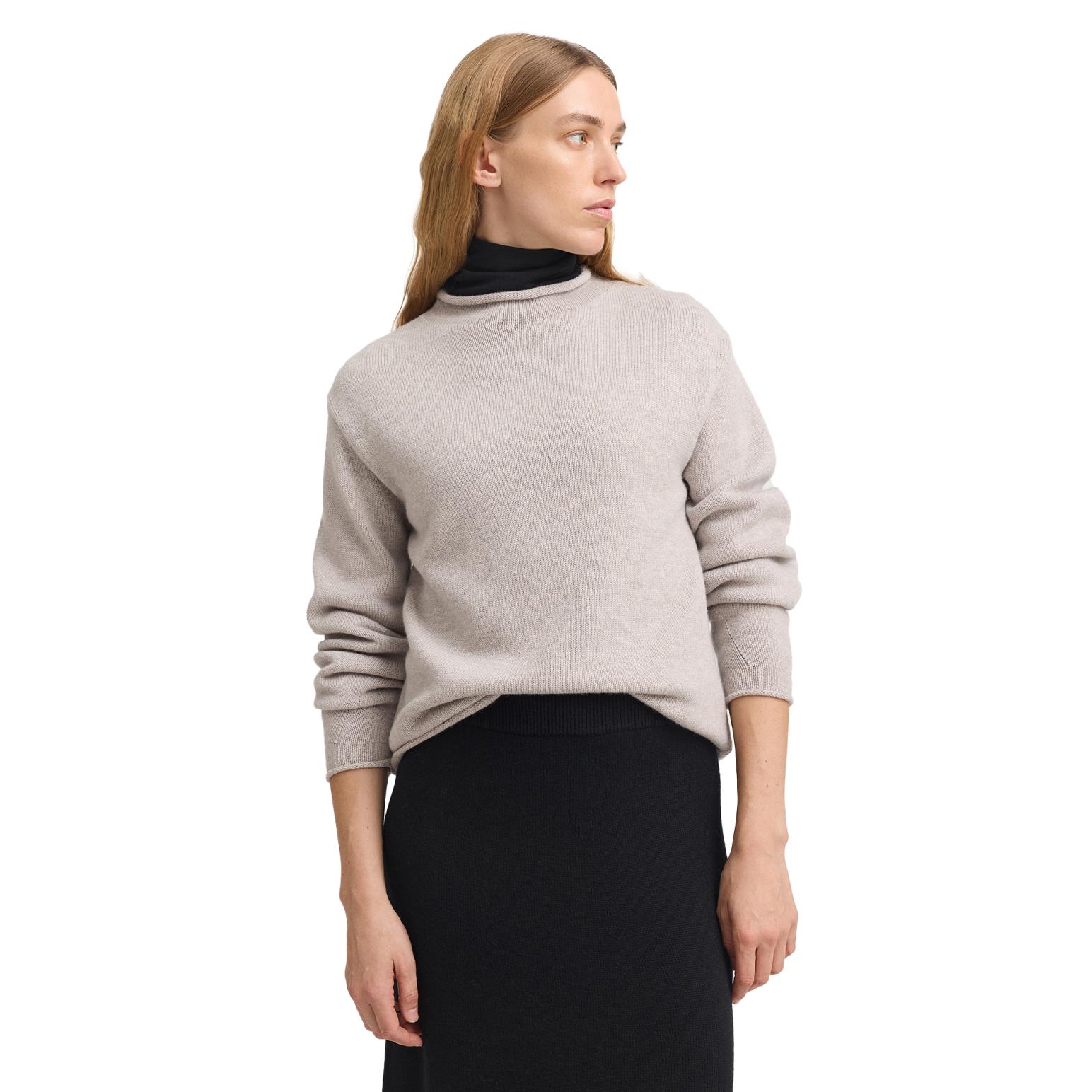 Toorallie Relaxed Mock Neck Jersey